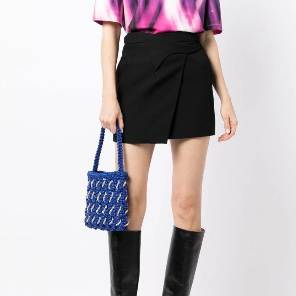 Yuzefi Woven Crystal Tote Bag - Picture 4 of 16